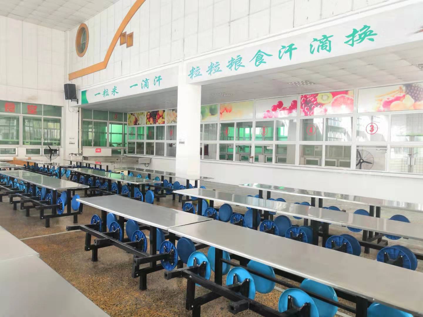 现代学校食堂效果图 - 效果图交流区-建E室内设计网