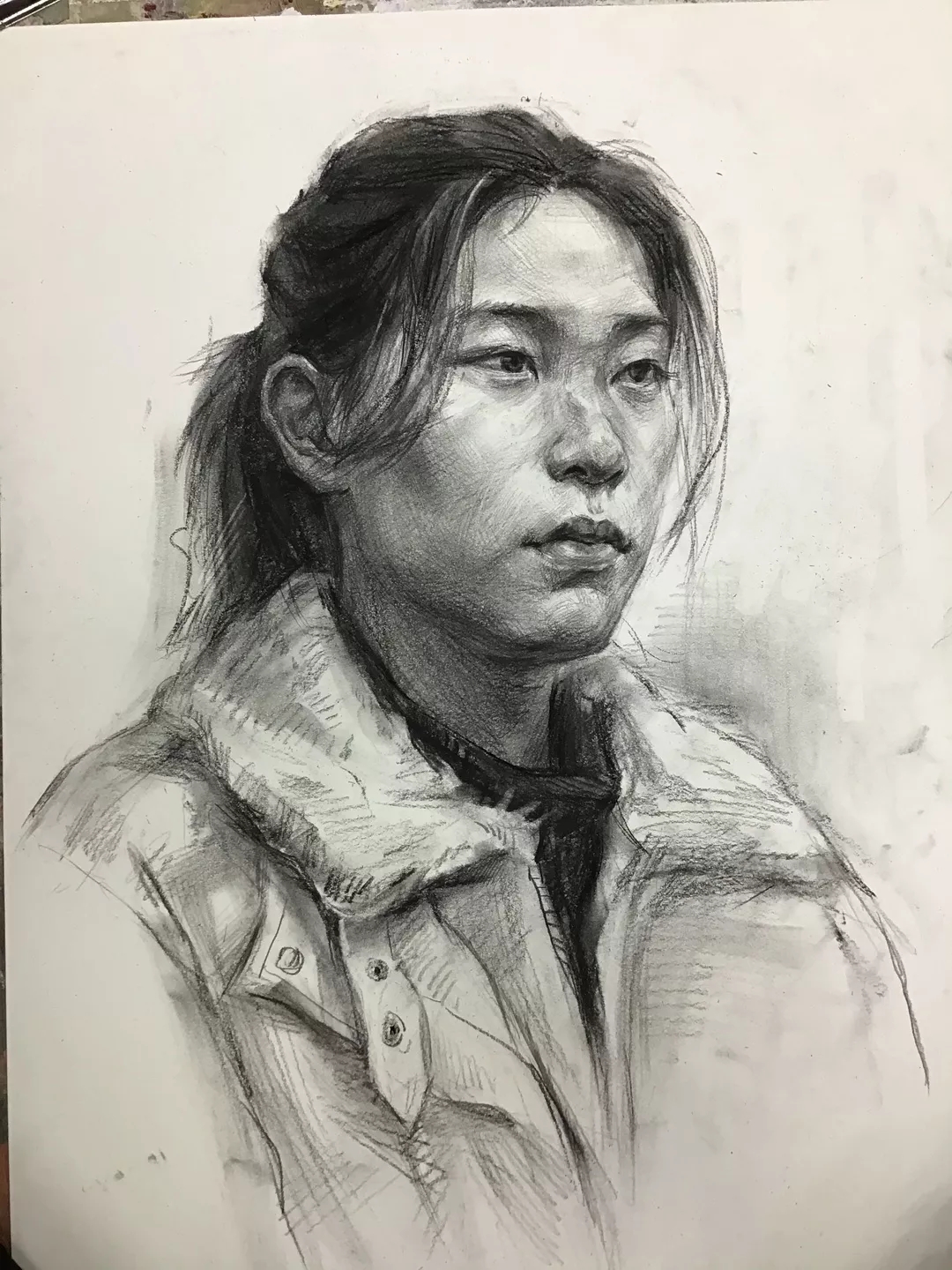 素描头像