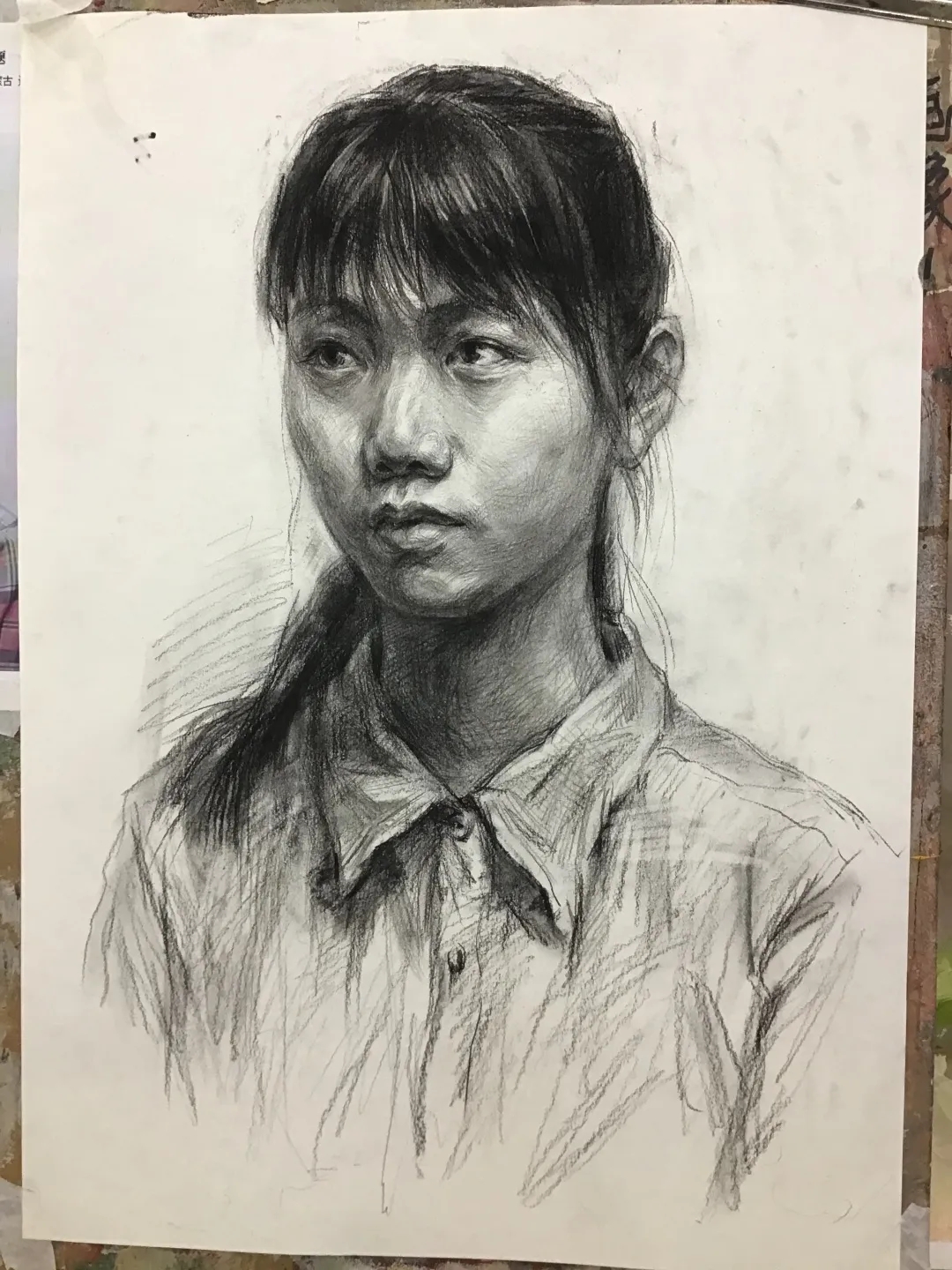 素描头像