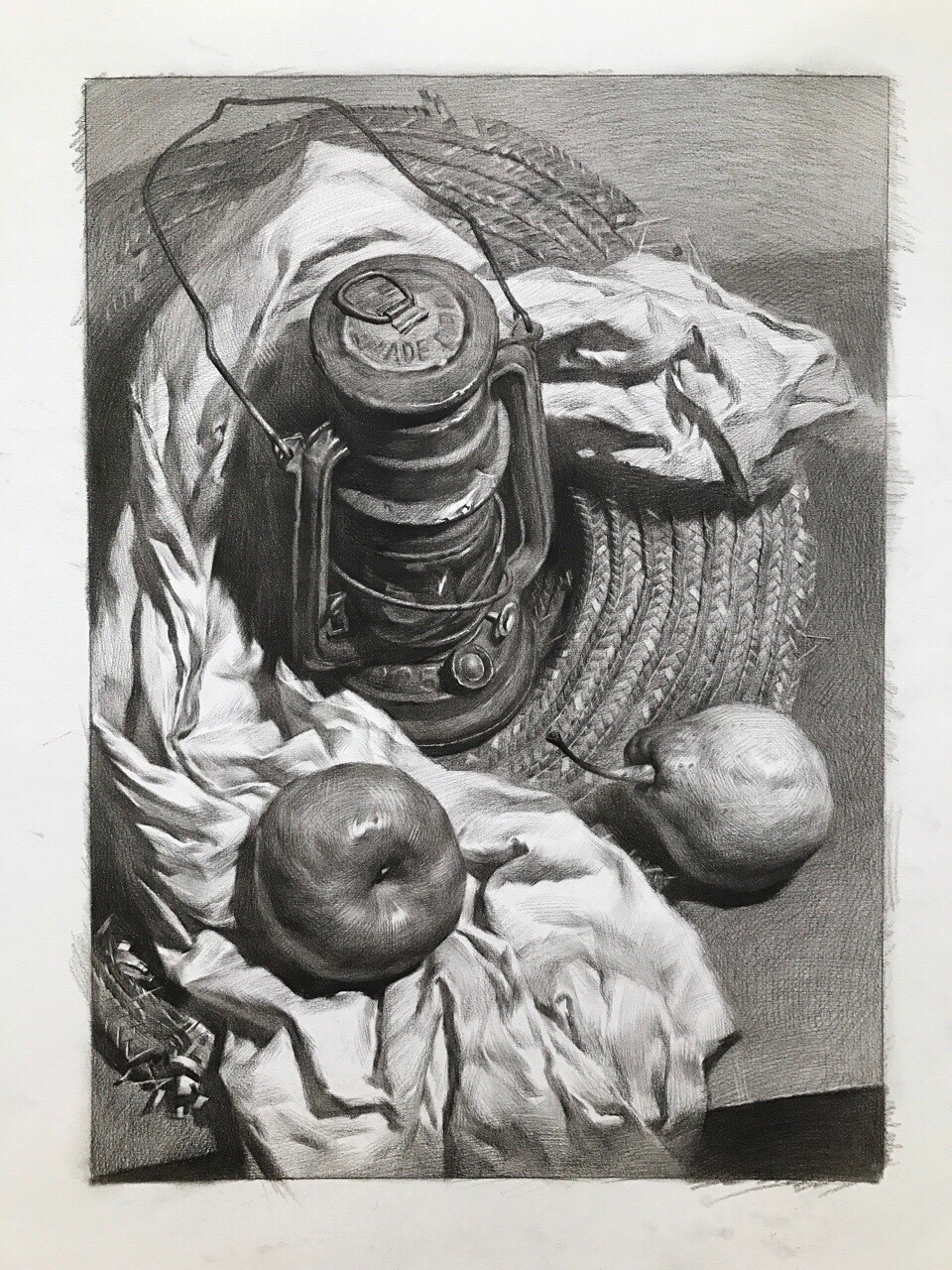 素描静物